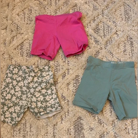 Kids' Pink and Green Shorts Set - Picture 1 of 1